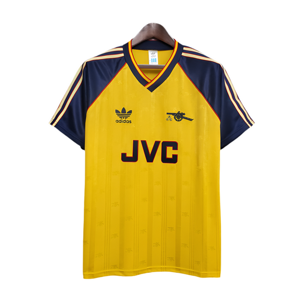 Camisola Arsenal Retrô 1988/1989 - Amarela