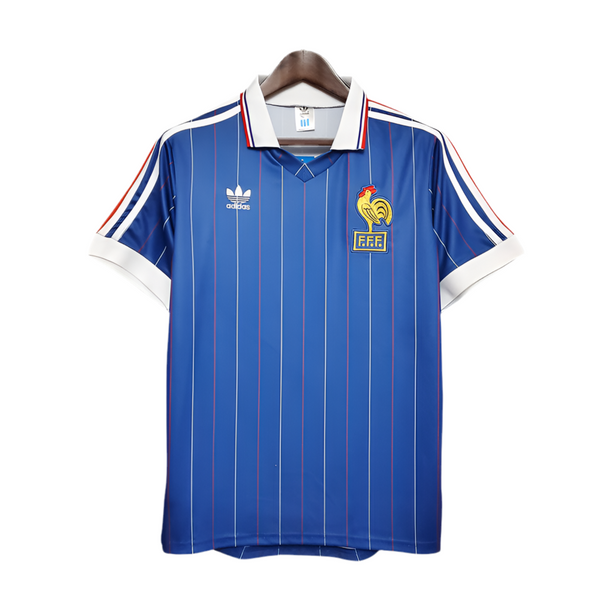 Retro France 1982 Jersey - Blue