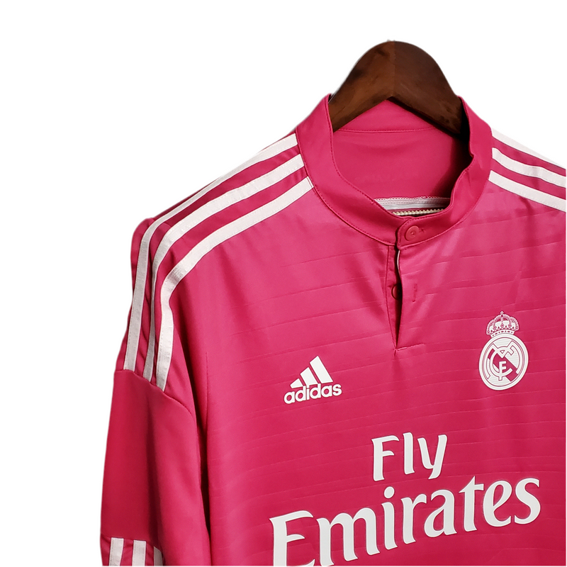 Maillot à manches longues Real Madrid II 14/15 - Rose