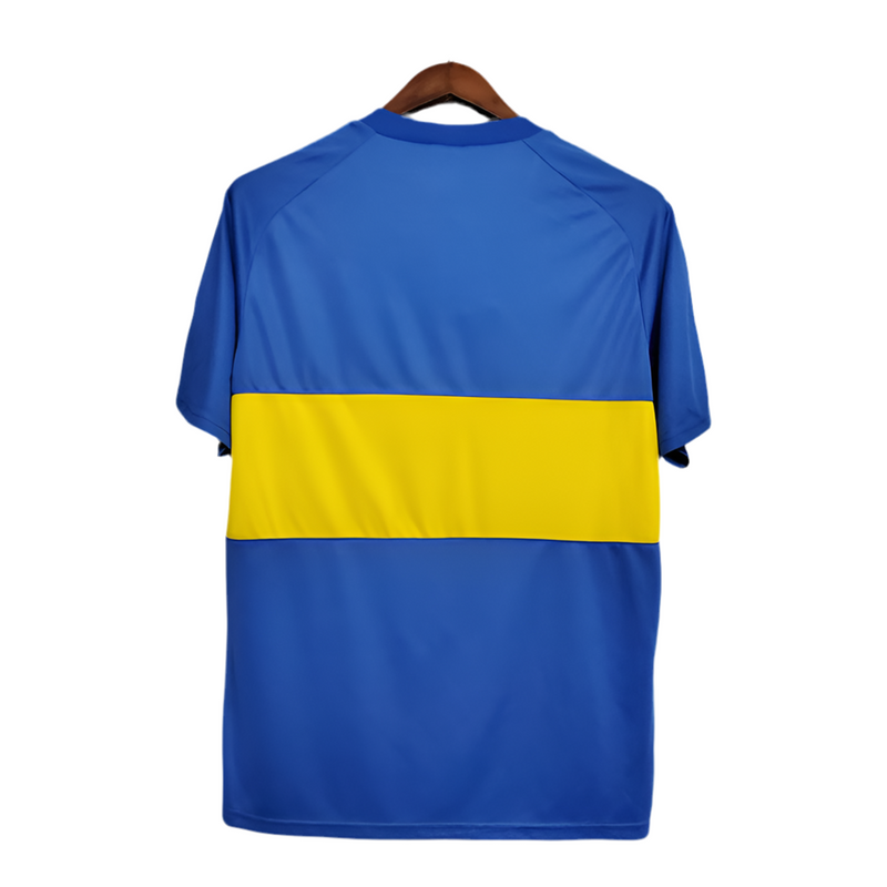 Maillot rétro Boca Juniors 1981 bleu et jaune -