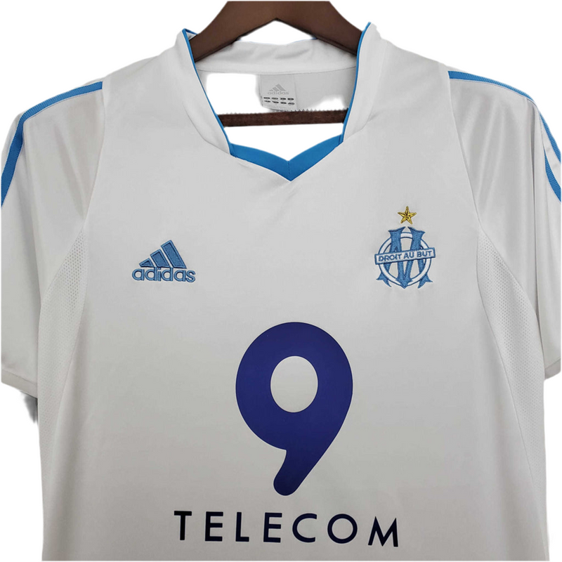 Maillot Blanc Marseille Rétro 2002/2003 -