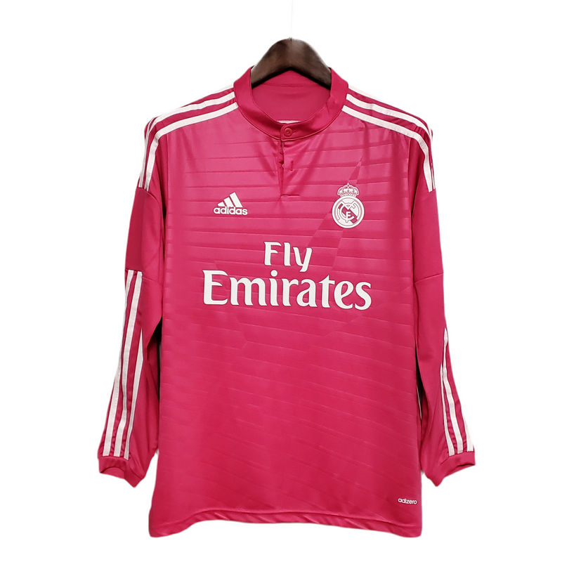 Maillot à manches longues Real Madrid II 14/15 - Rose