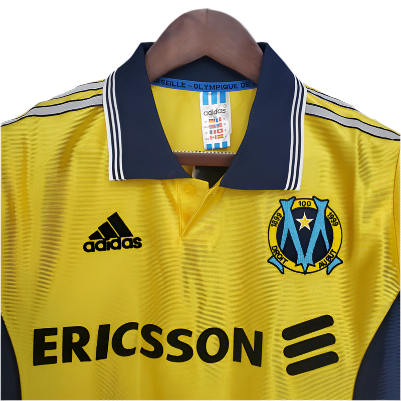 Maillot Jaune Marseille Rétro 1998/1999 -