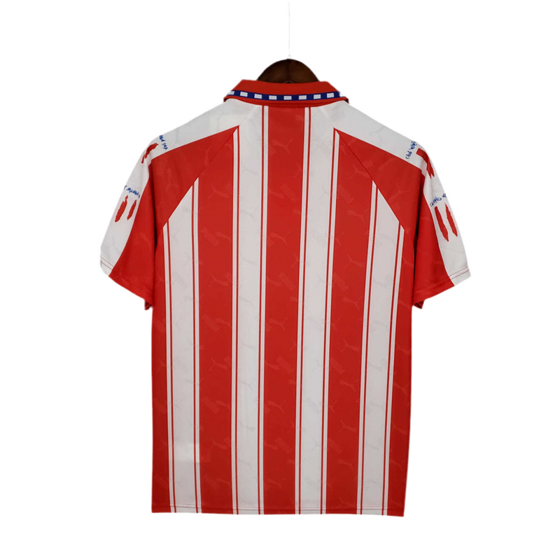 Maillot Rétro Atlético de Madrid 1994/1995 - Blanc et Rouge