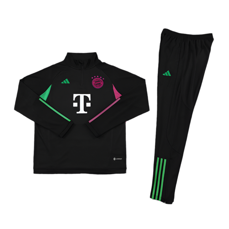 Bayern Munich 24/25 Tracksuit - Black