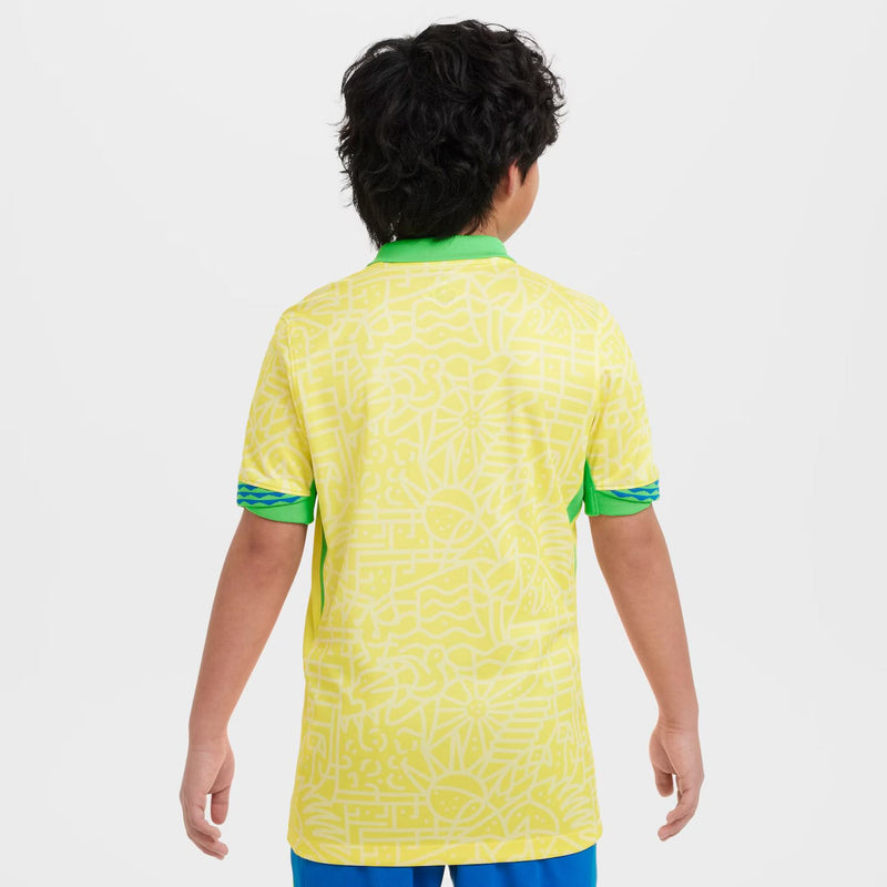 Kit Enfant Brésil 24/25 - Jaune et Bleu