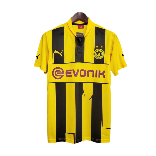 Borussia Dortmund Retro 12/13 Yellow and Black Jersey