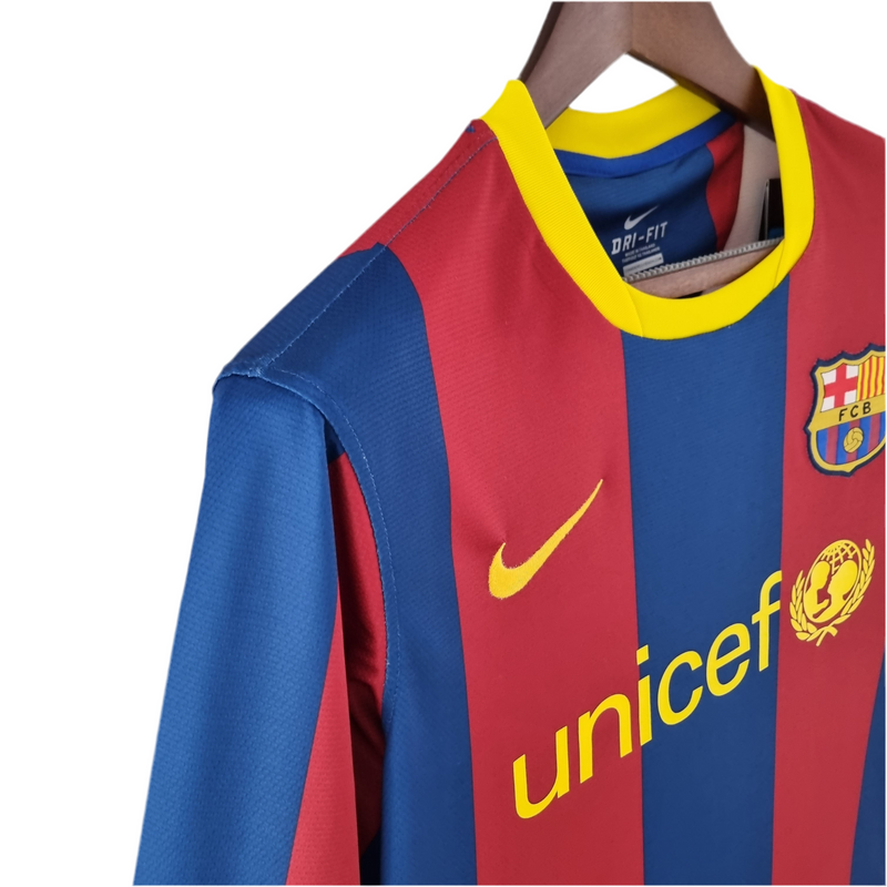 Maillot manches longues Barcelone 10/11 - Vert