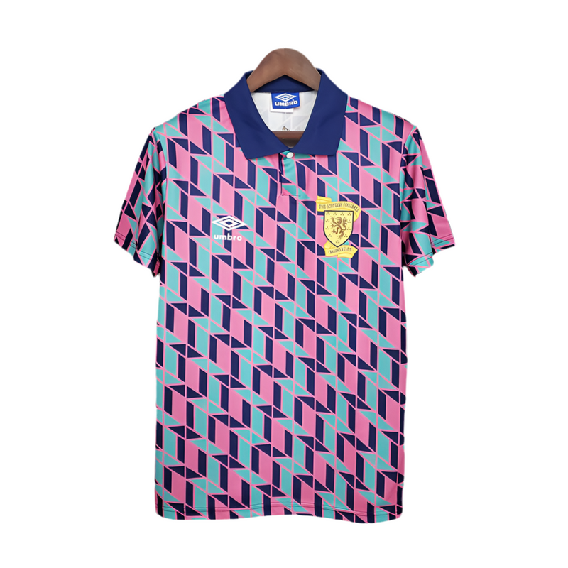 Scotland Retro 1988/1989 Pink Jersey -