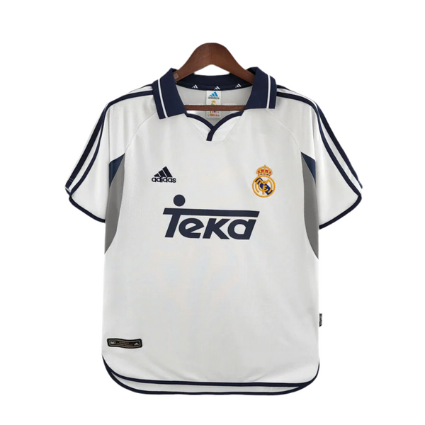 Camisola Real Madrid Retrô 00/01 - Branco