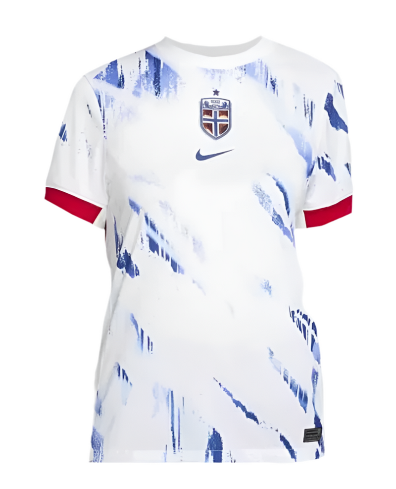 Maillot de l'équipe nationale de Norvège 24/25 - Blanc et Bleu