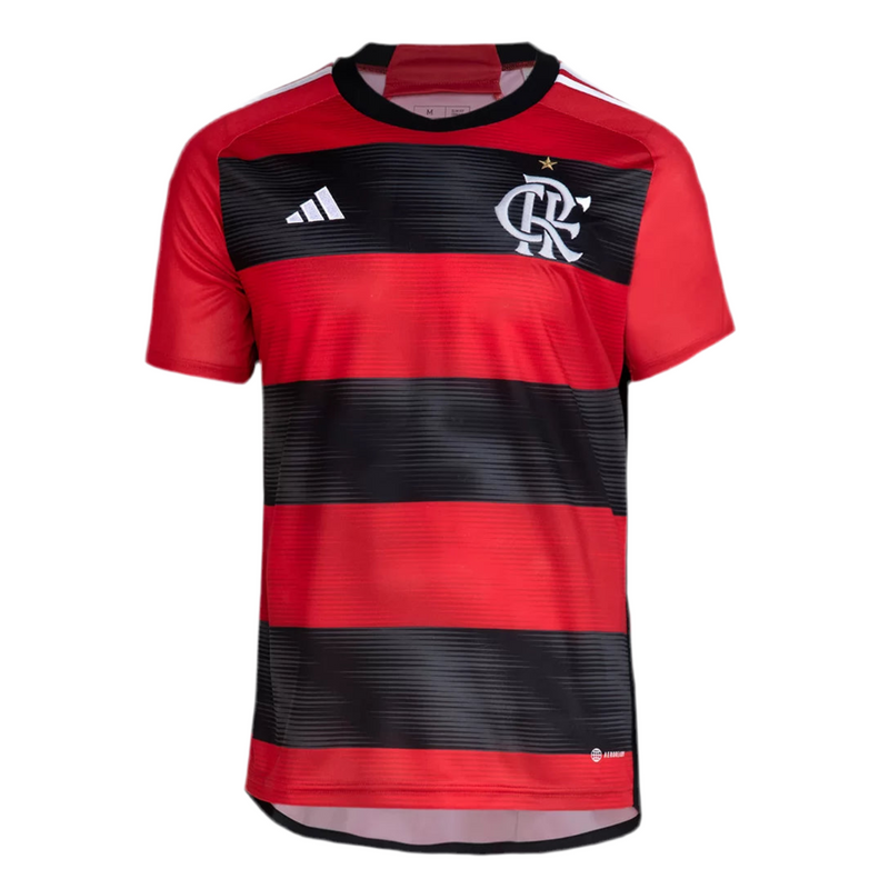 Flamengo Home Jersey 23/24 - Red and Black