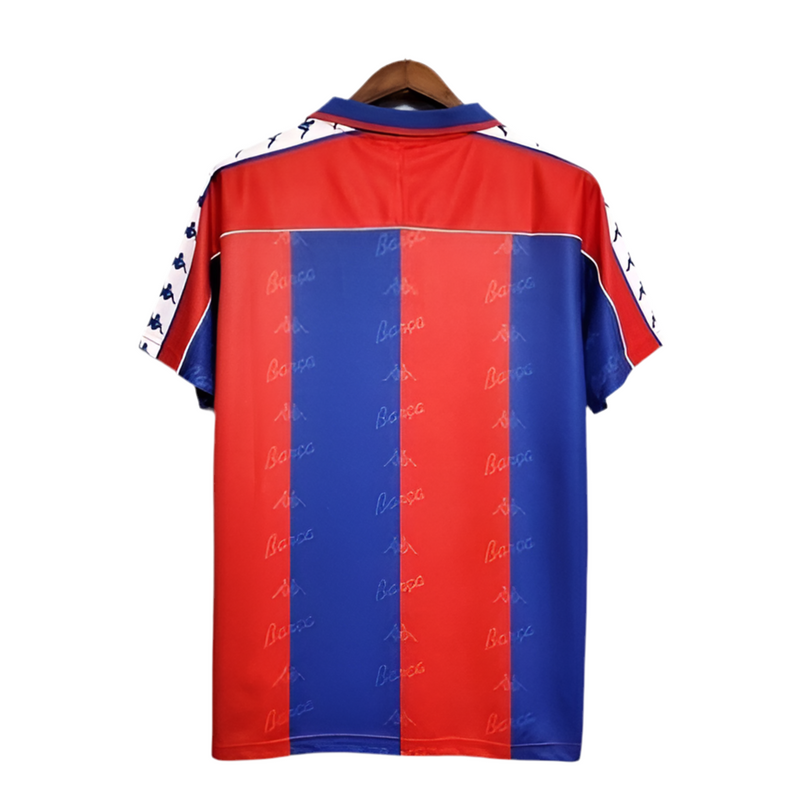 Camisola Barcelona Retrô 1992/1995 - Azul e Vermelha