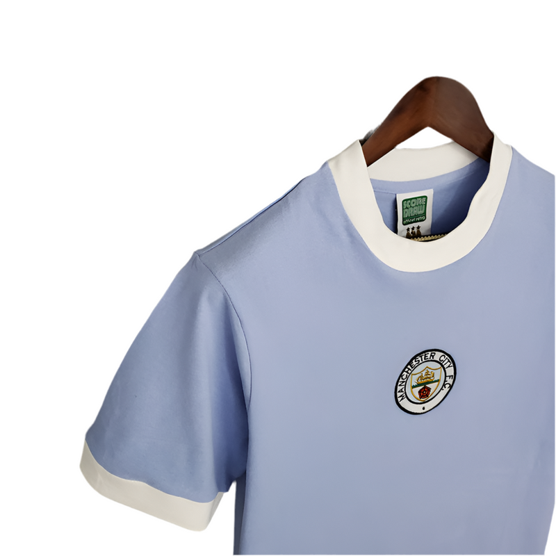 Manchester City Retro 1972 Shirt - Blue