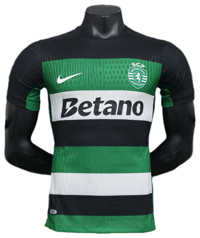 Maillot Sporting I 24/25 Player Version - Vert et Blanc