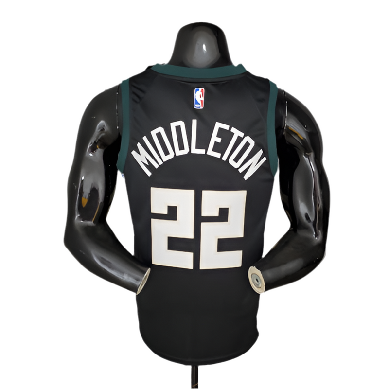 Débardeur NBA Milwaukee Bucks pour Homme - Noir