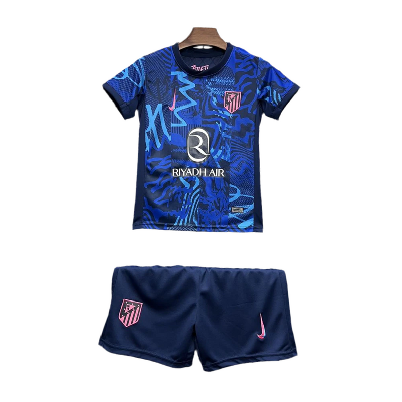 Kit Enfant Atlético de Madrid III 24/25 - Bleu