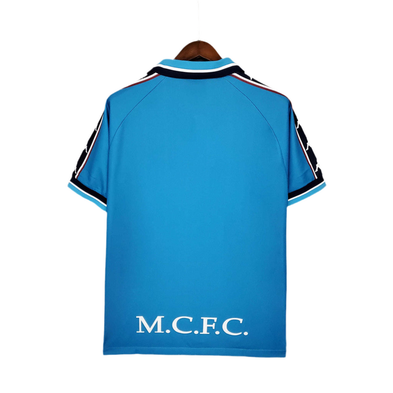 Camisola Manchester City Retrô 1997/1998 - Azul