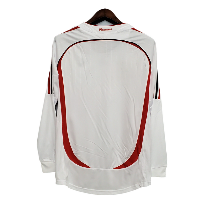 Maillot à manches longues AC Milan Ligue des Champions 06/07 - Blanc