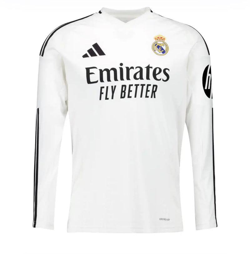 Maillot à manches longues Real Madrid I 24/25 - Blanc