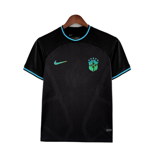 Brazil 2022 National Team Jersey - Black - Black Concept