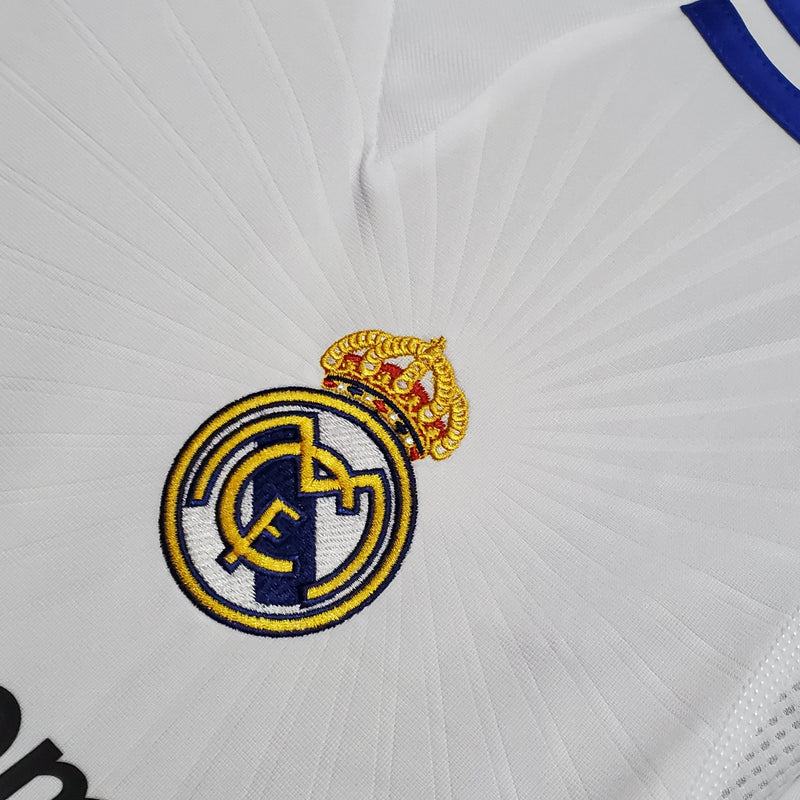 Real Madrid 10/11 Long Sleeve Jersey - White