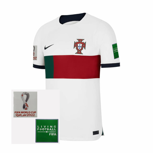 Portugal 2022 Home Shirt [With Patch] - White