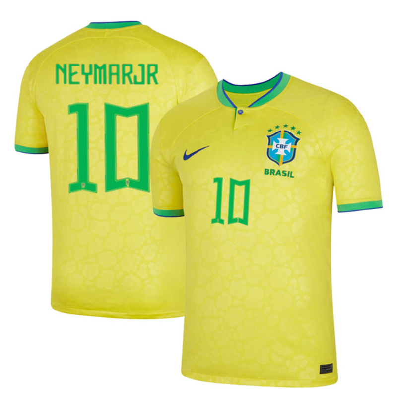 Maillot équipe nationale du Brésil I 22/23 - Jaune - [Neymar Jr