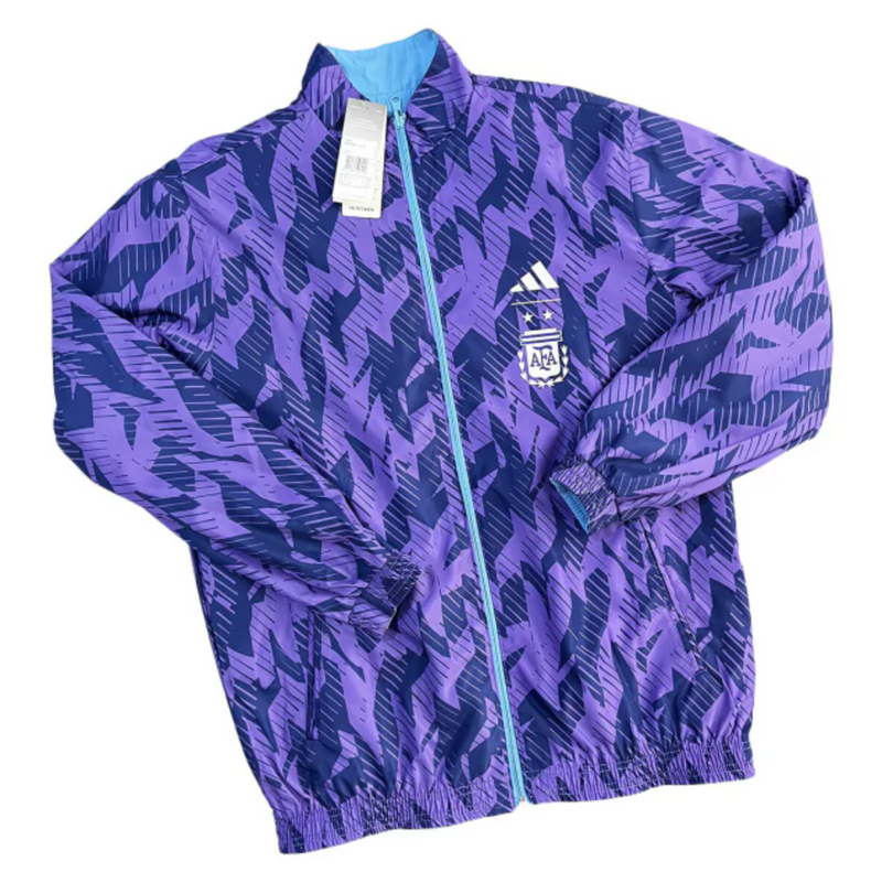 Argentina 22/23 Windbreaker - Blue and Purple - Reversible