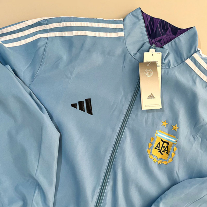 Argentina 22/23 Windbreaker - Blue and Purple - Reversible