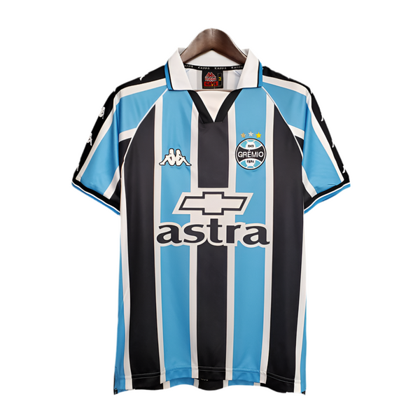 Grêmio Retro 2000 Blue and Black Jersey -