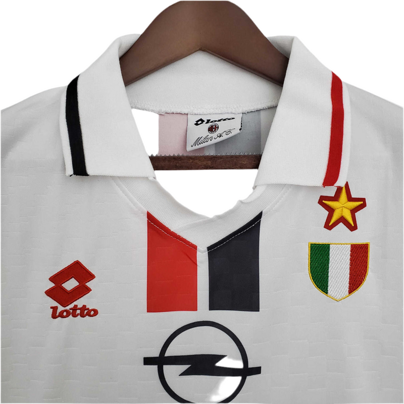 Maillot AC Milan Rétro 1995/1997 Blanc - Loto