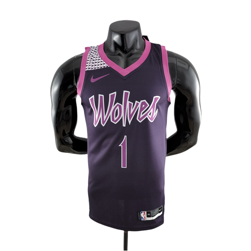 Regata NBA Minnesota Timberwolves Masculina - Roxo