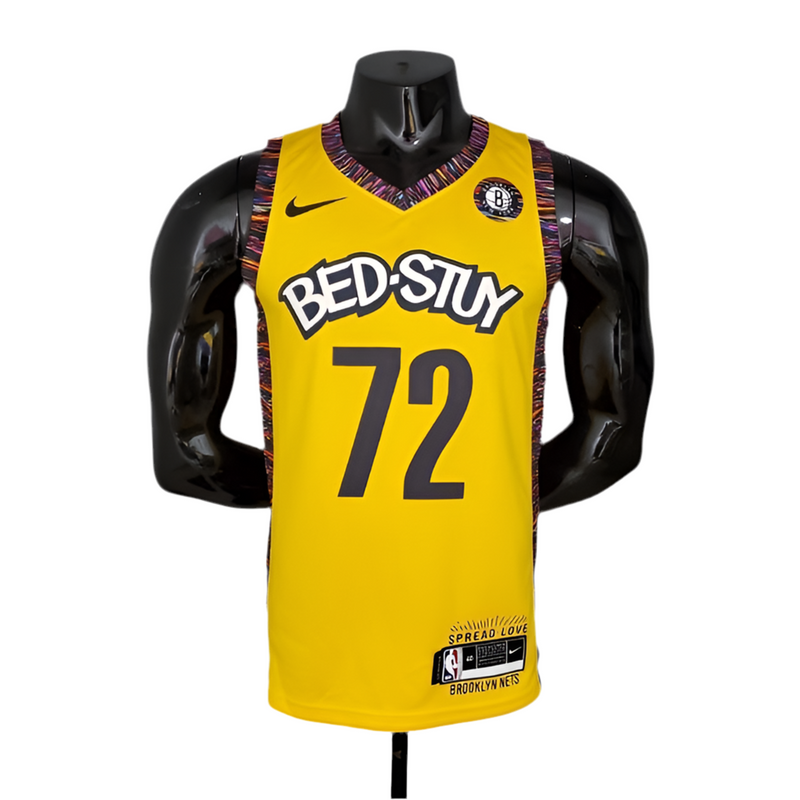 Débardeur NBA Brooklyn Nets pour Homme - Jaune