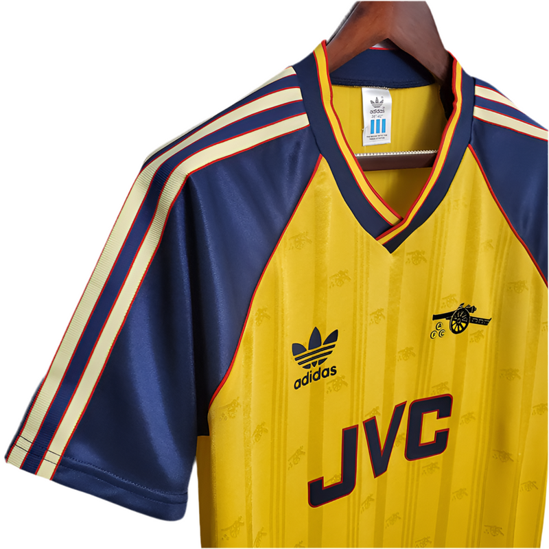 Maillot rétro Arsenal 1988/1989 - Jaune