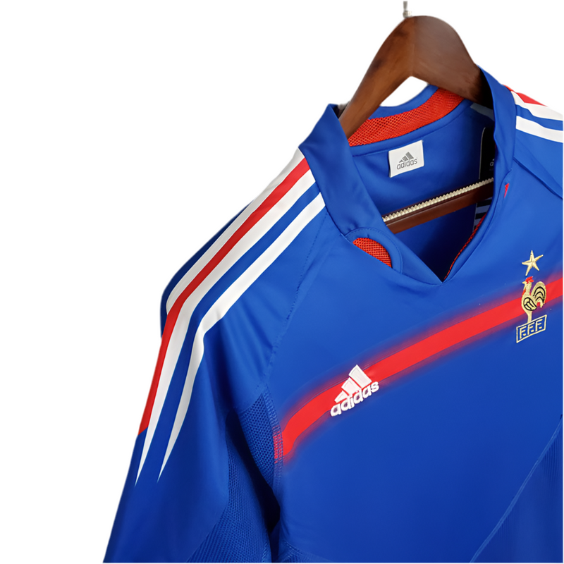 Maillot France Rétro 2004 Bleu -