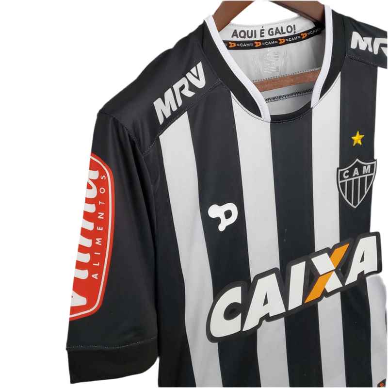 Atlético MG Retro 2016/2017 Jersey - Black and White