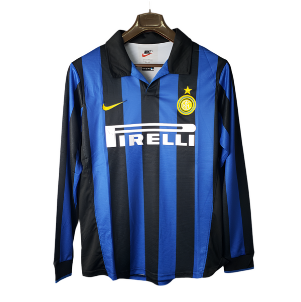 Maillot à manches longues Inter Milan I 1998 - Bleu