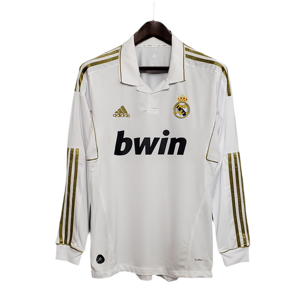 Maillot à manches longues Real Madrid 11/12 - Blanc