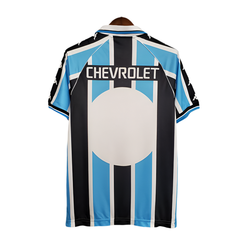 Maillot Grêmio Retrô 2000 Bleu et Noir -