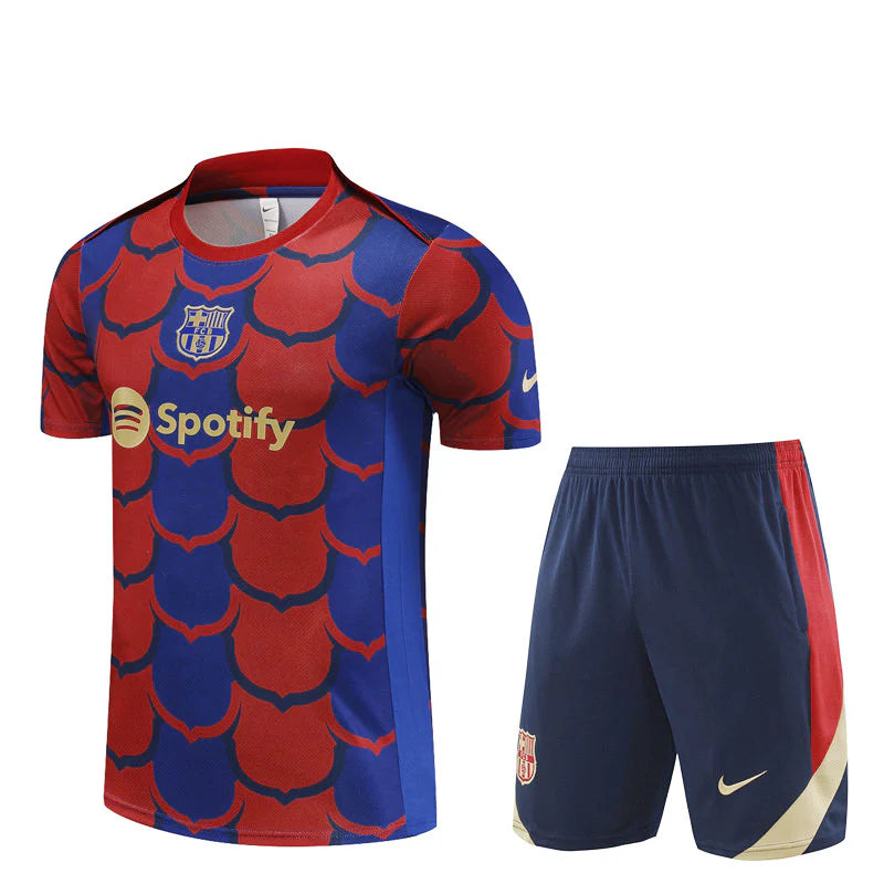 Maillot et short Barcelone 24/25 - Avant-match