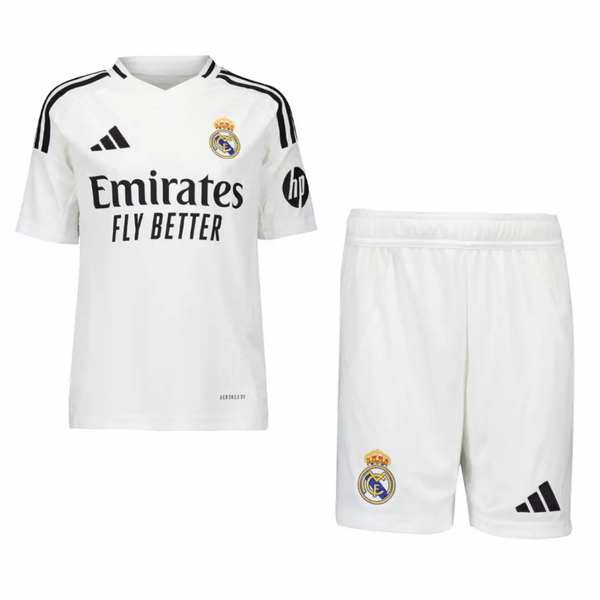 Kit Enfant Real Madrid I 24/25 - Blanc