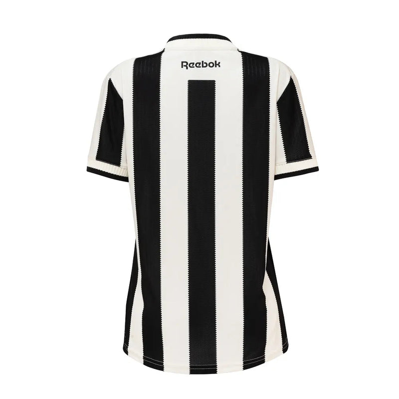 Camisola Feminina Botafogo I 24/25 - Preto e Branca