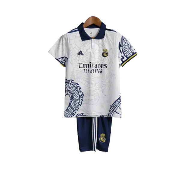 Real Madrid Kids Kit Dragon Edition 23/24 - White