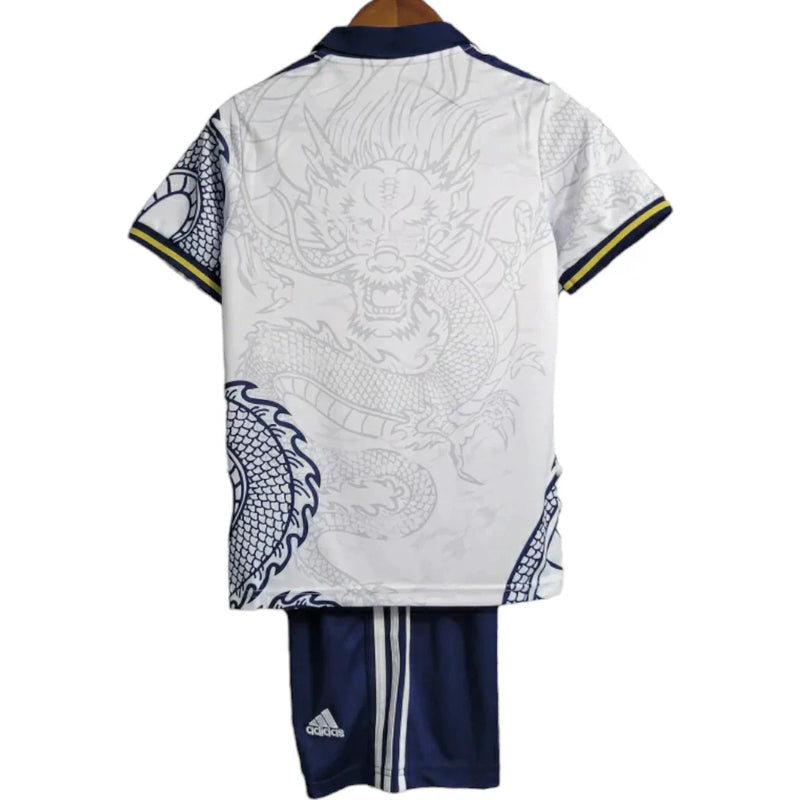 Kit Enfant Real Madrid Dragon Edition 23/24 - Blanc