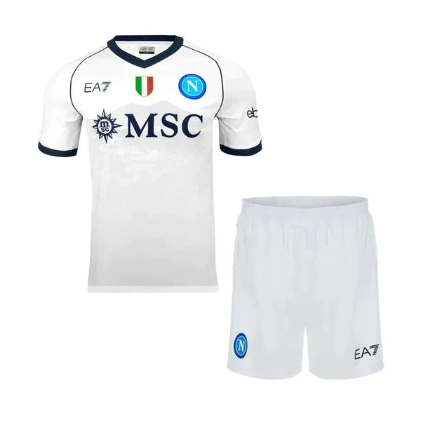 Napoli II 23/24 Children's Kit - White