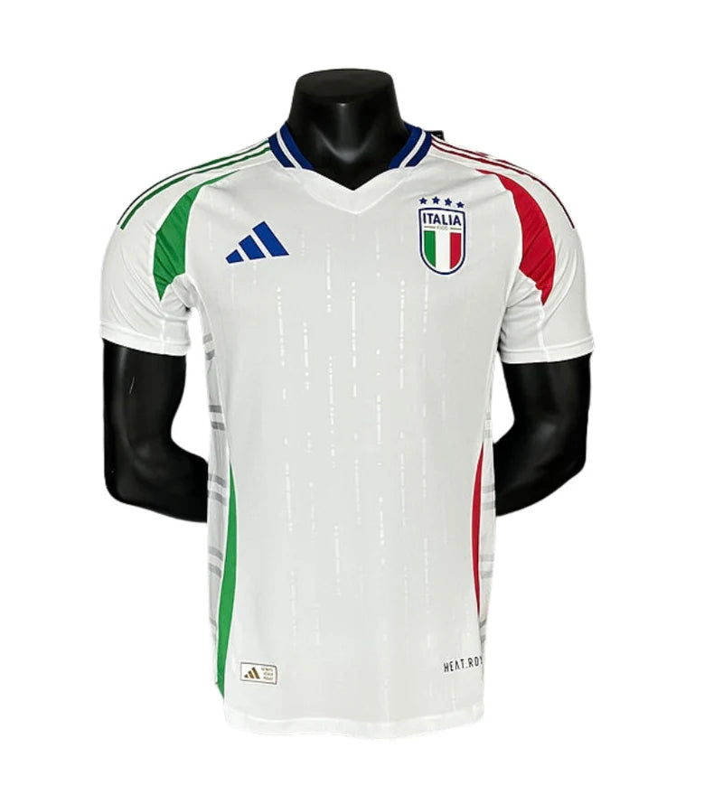 Maillot de l'équipe nationale Italie II joueur 24/25 - blanc