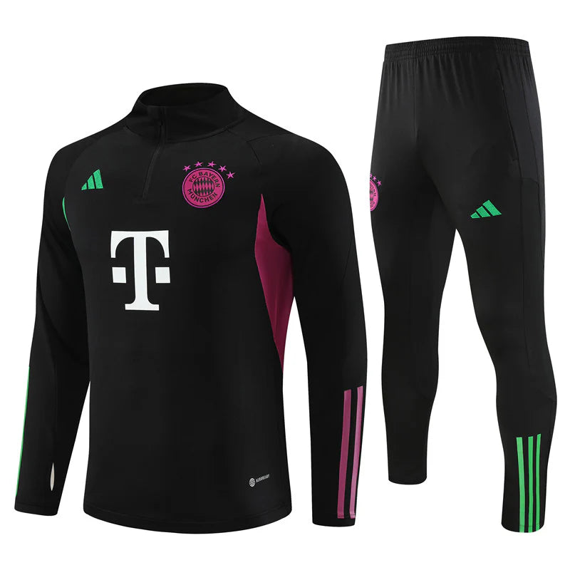 Bayern Munich 24/25 Tracksuit - Black