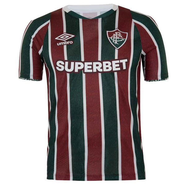 Fluminense Home Shirt 24/25 - Wine and Green