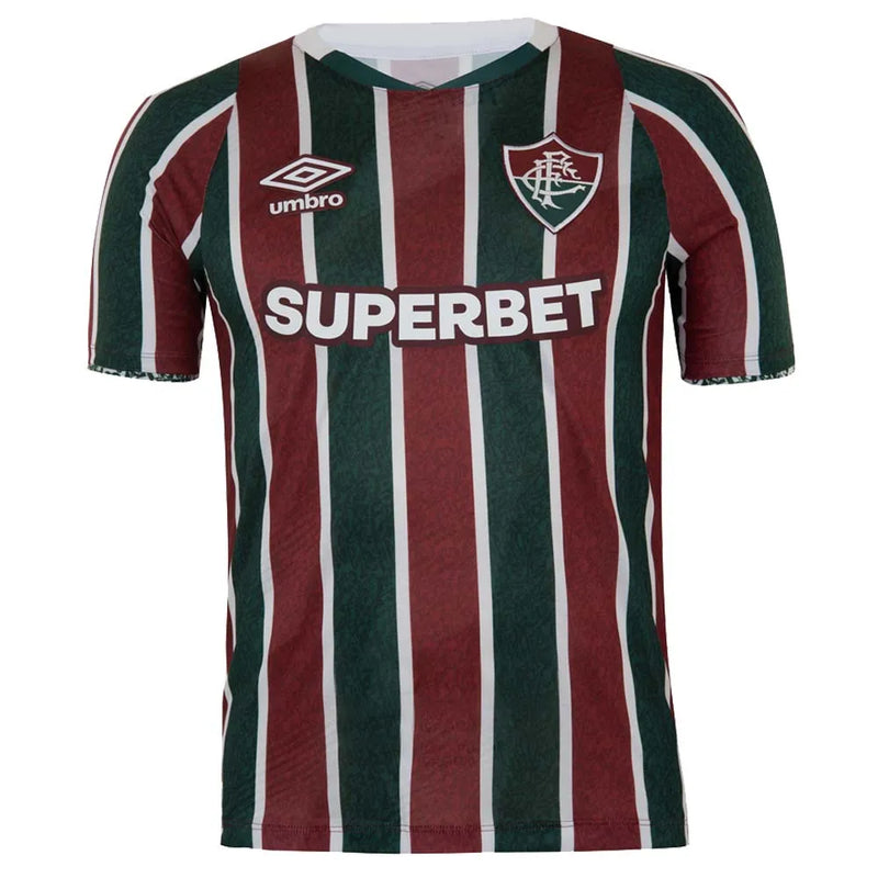 Fluminense Home Shirt 24/25 - Wine and Green